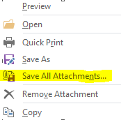Download Attachments From Outlook