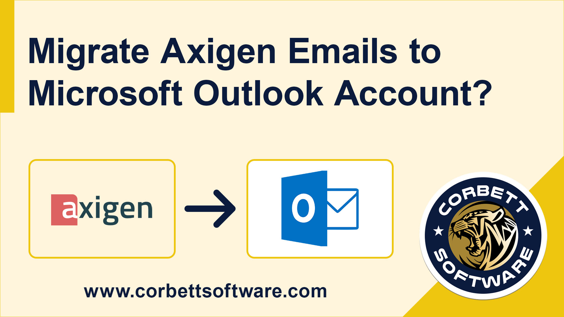migrate Axigen emails to Outlook