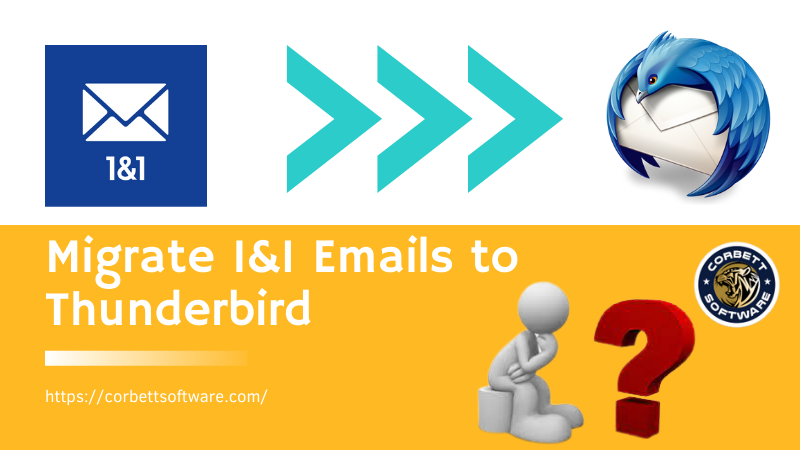 Migrate 1&1 Emails to Thunderbird