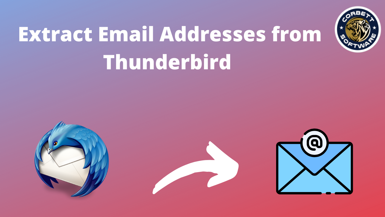 Extract Email Addresses from Thunderbird