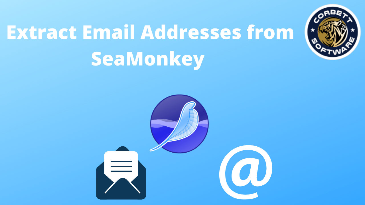 Extract Email Addresses from SeaMonkey
