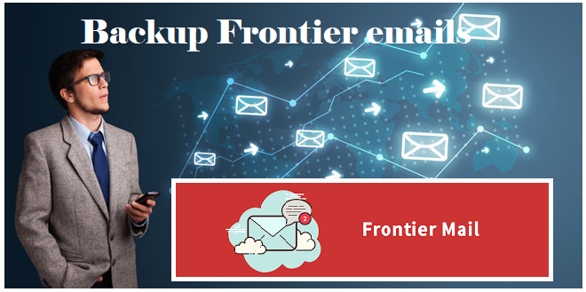 backup frontier emails