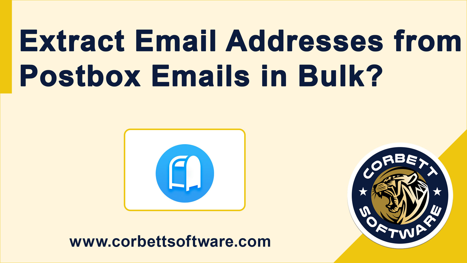 Extract Email Addresses from Postbox