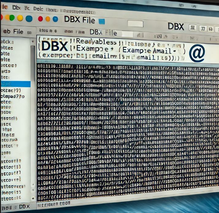 open dbx file in text editor