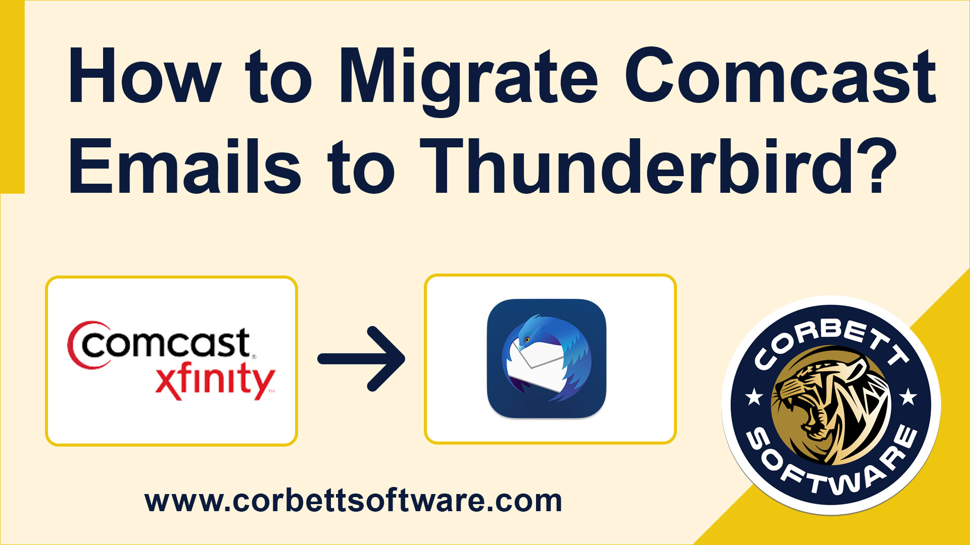 comcast emails to thunderbird
