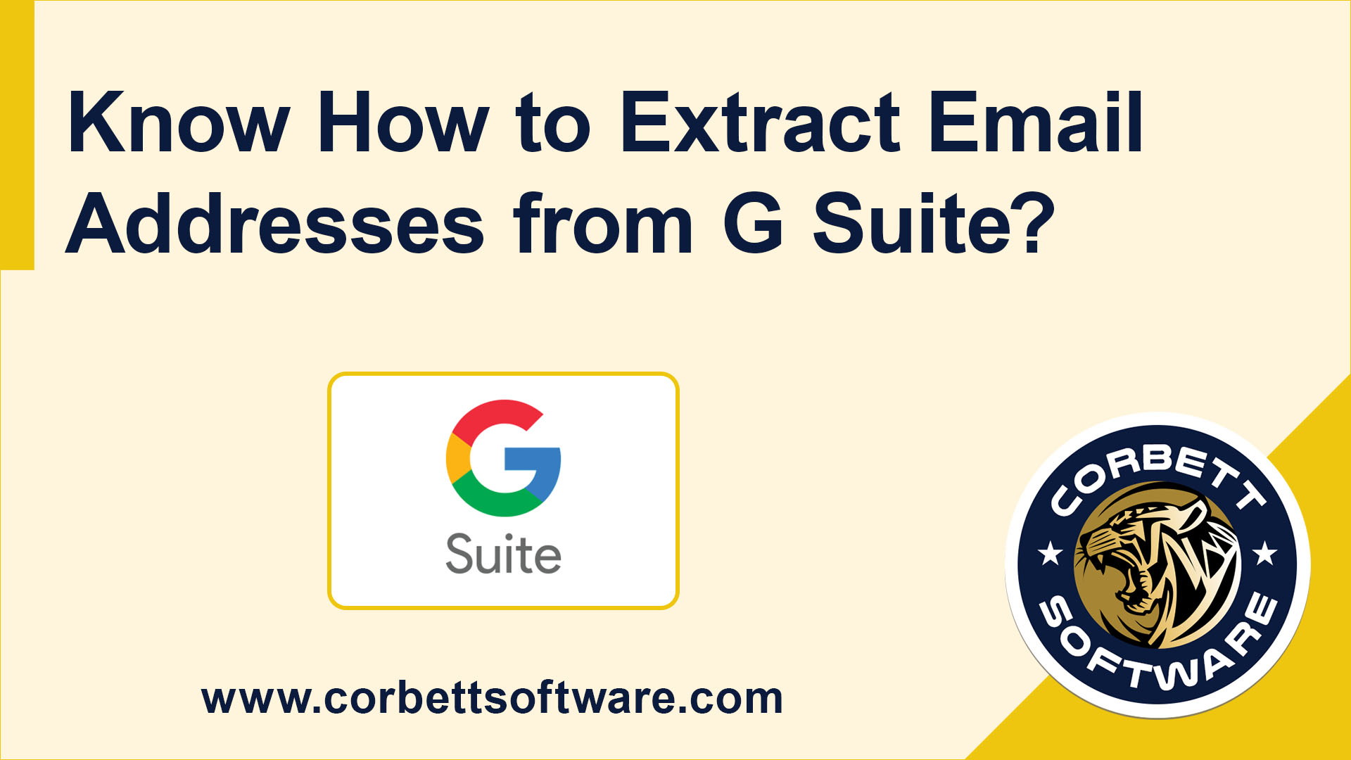 extract email addresses from G Suite account