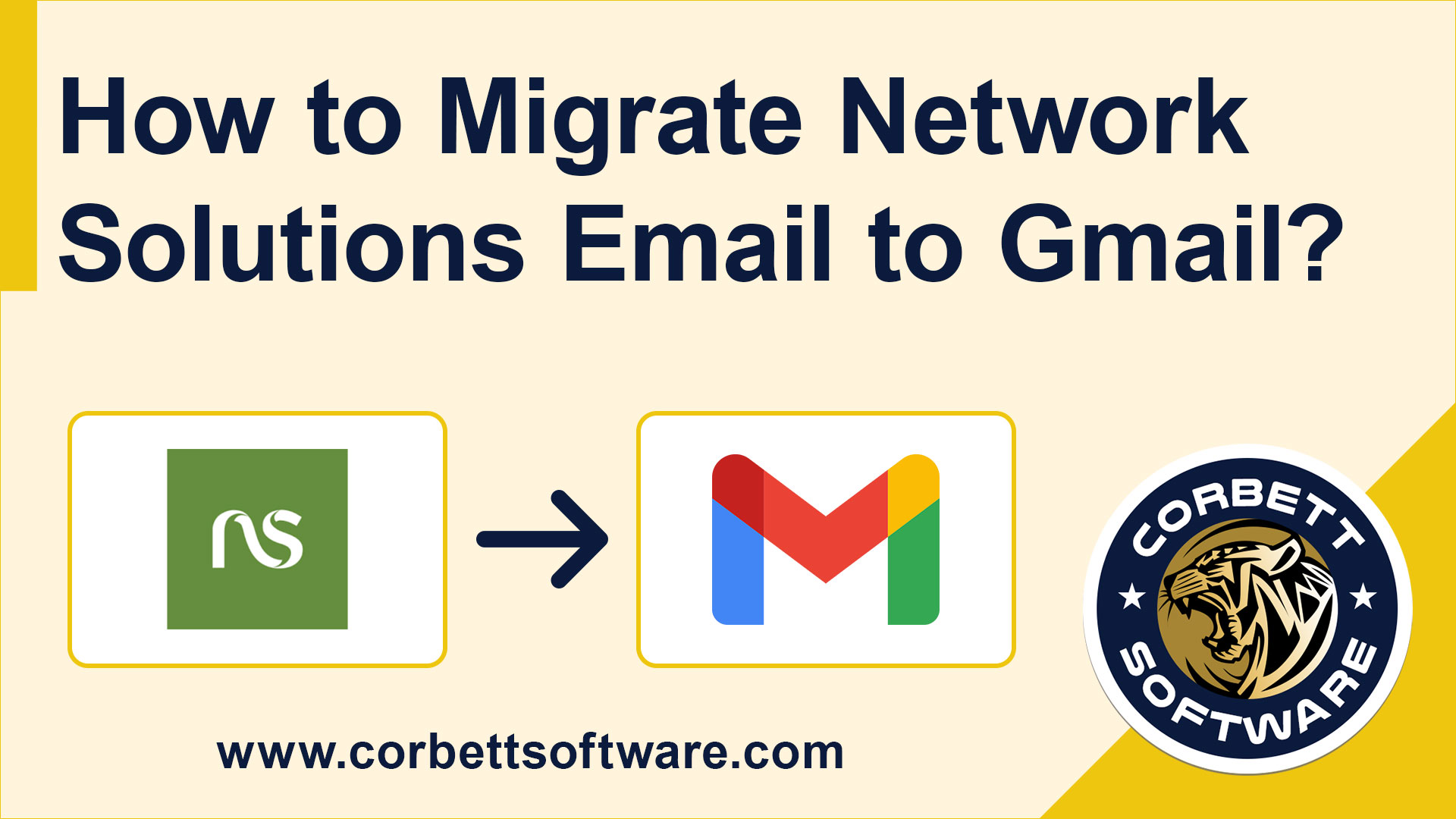 Network Solutions to Gmail