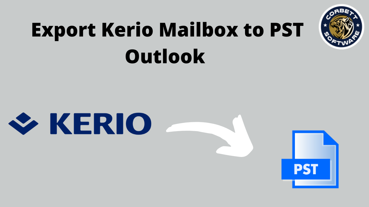 Export Kerio mailbox to pst