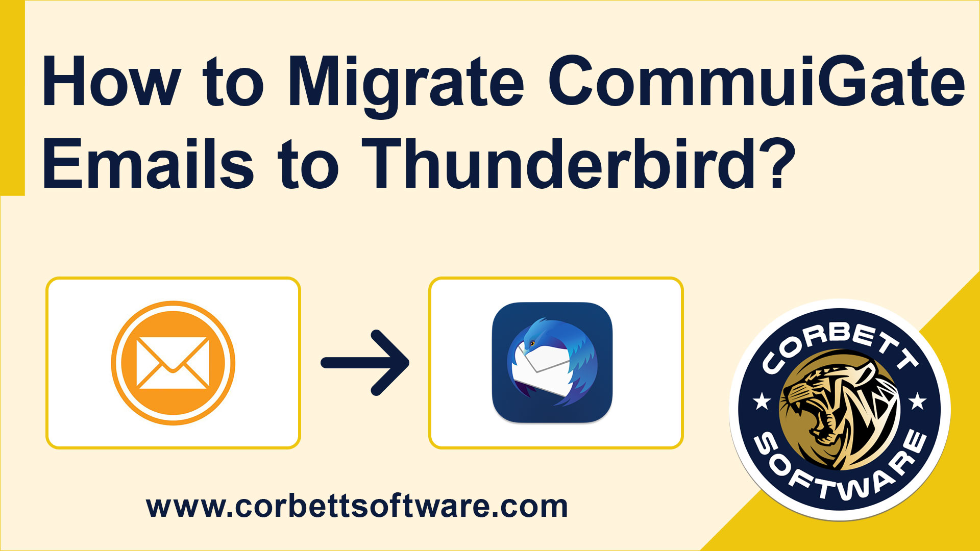 communigate emails to thunderbird