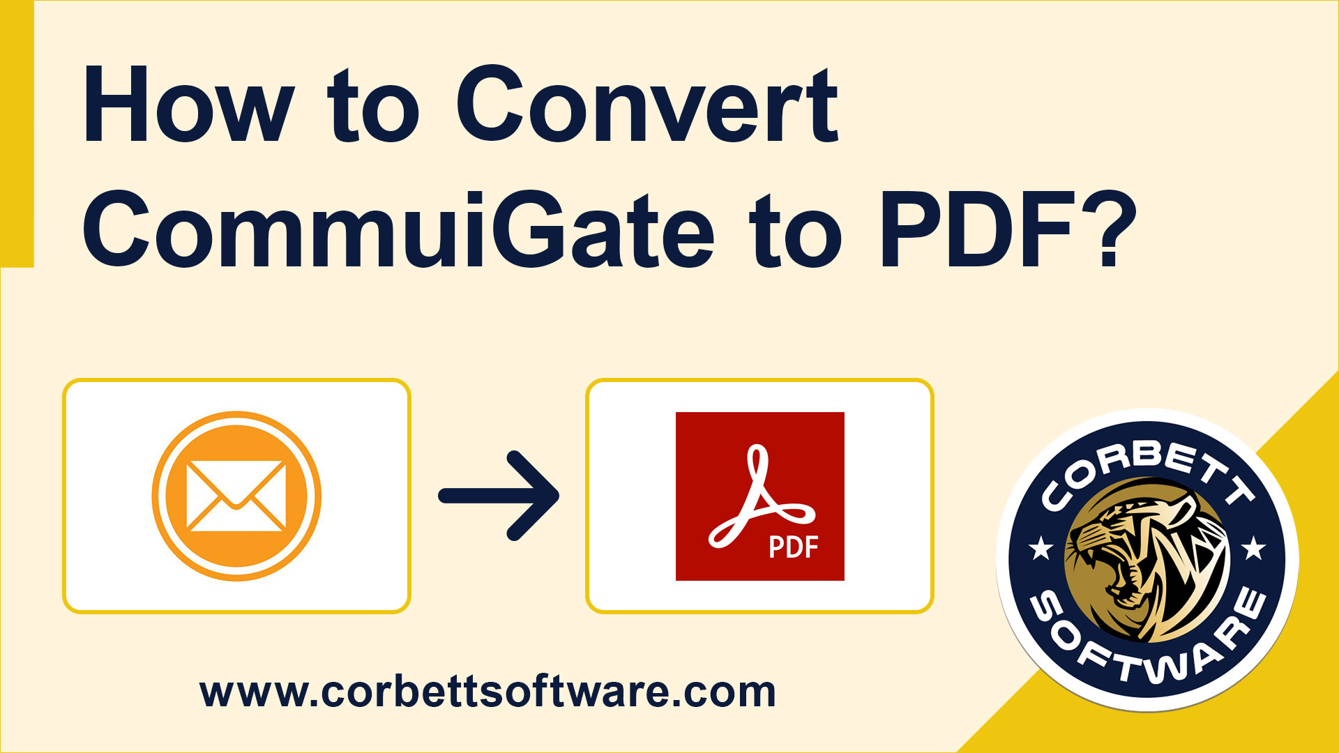 communigate to pdf converter