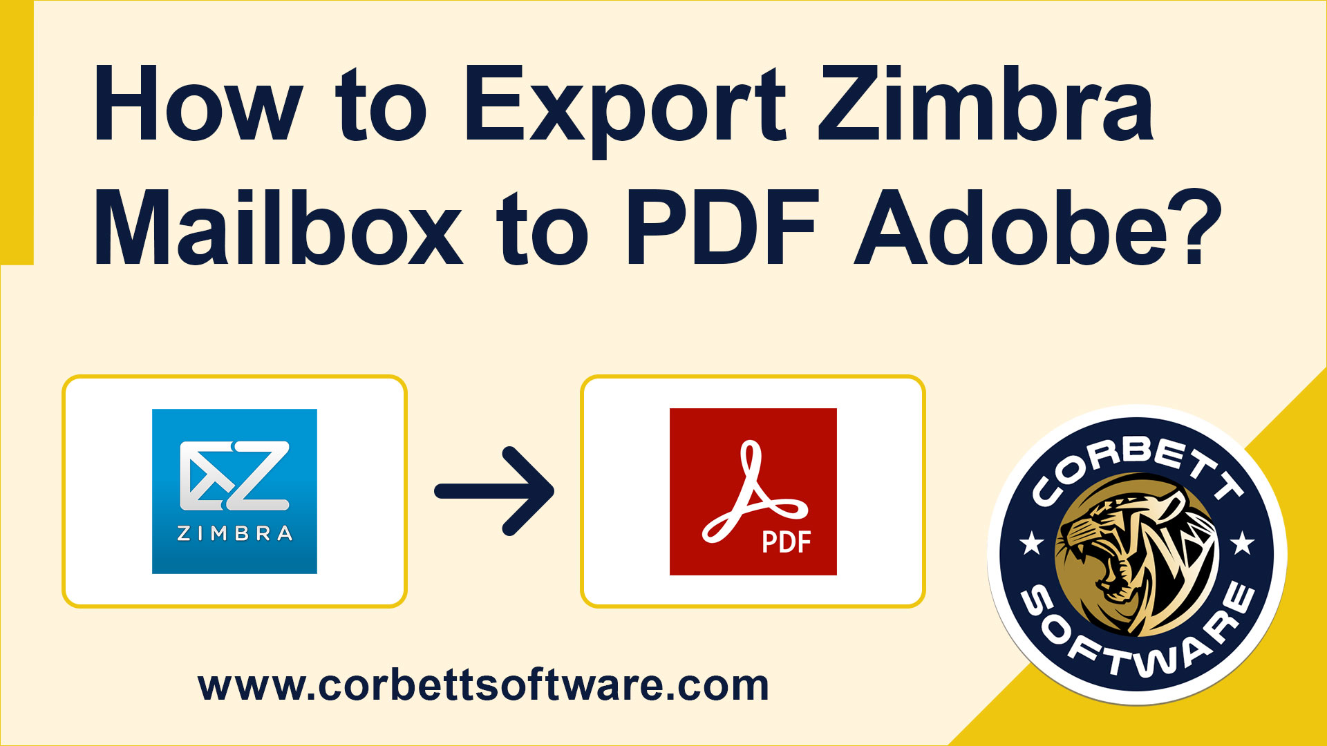 Export Zimbra Mail to PDF