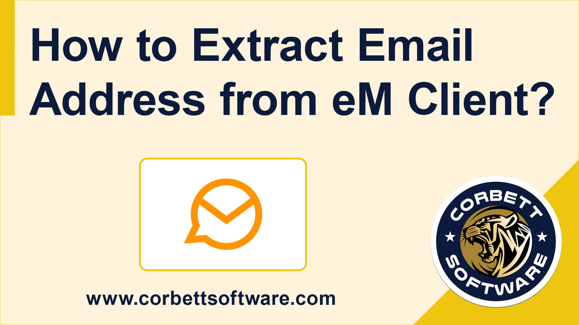 extract email address from eM client