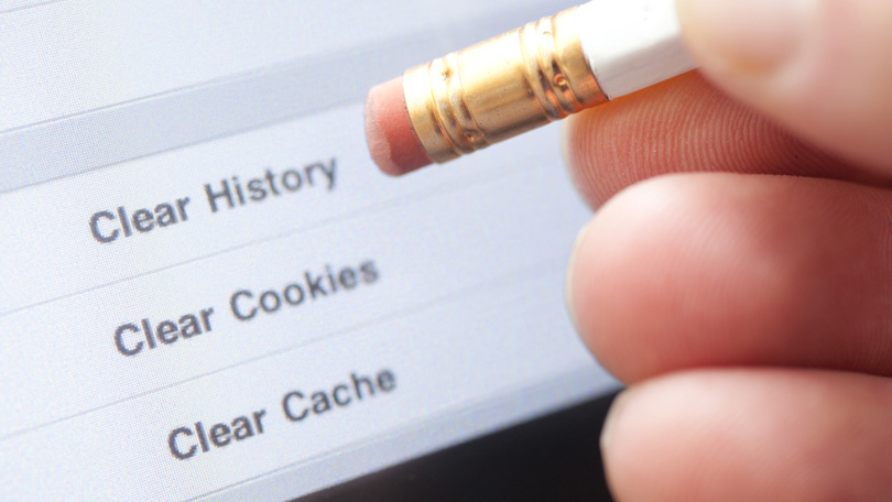 Clear your browser's cache and cookies