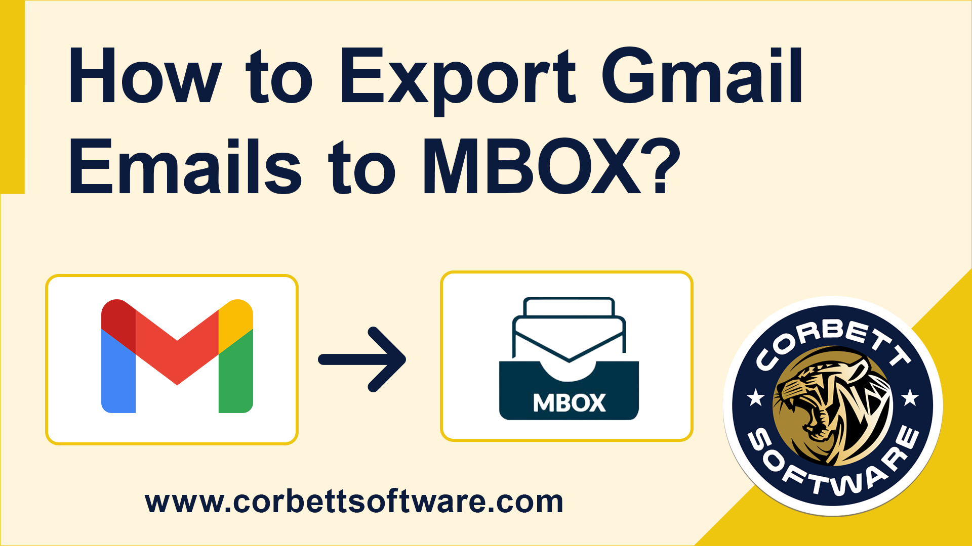 Export Gmail Emails to MBOX