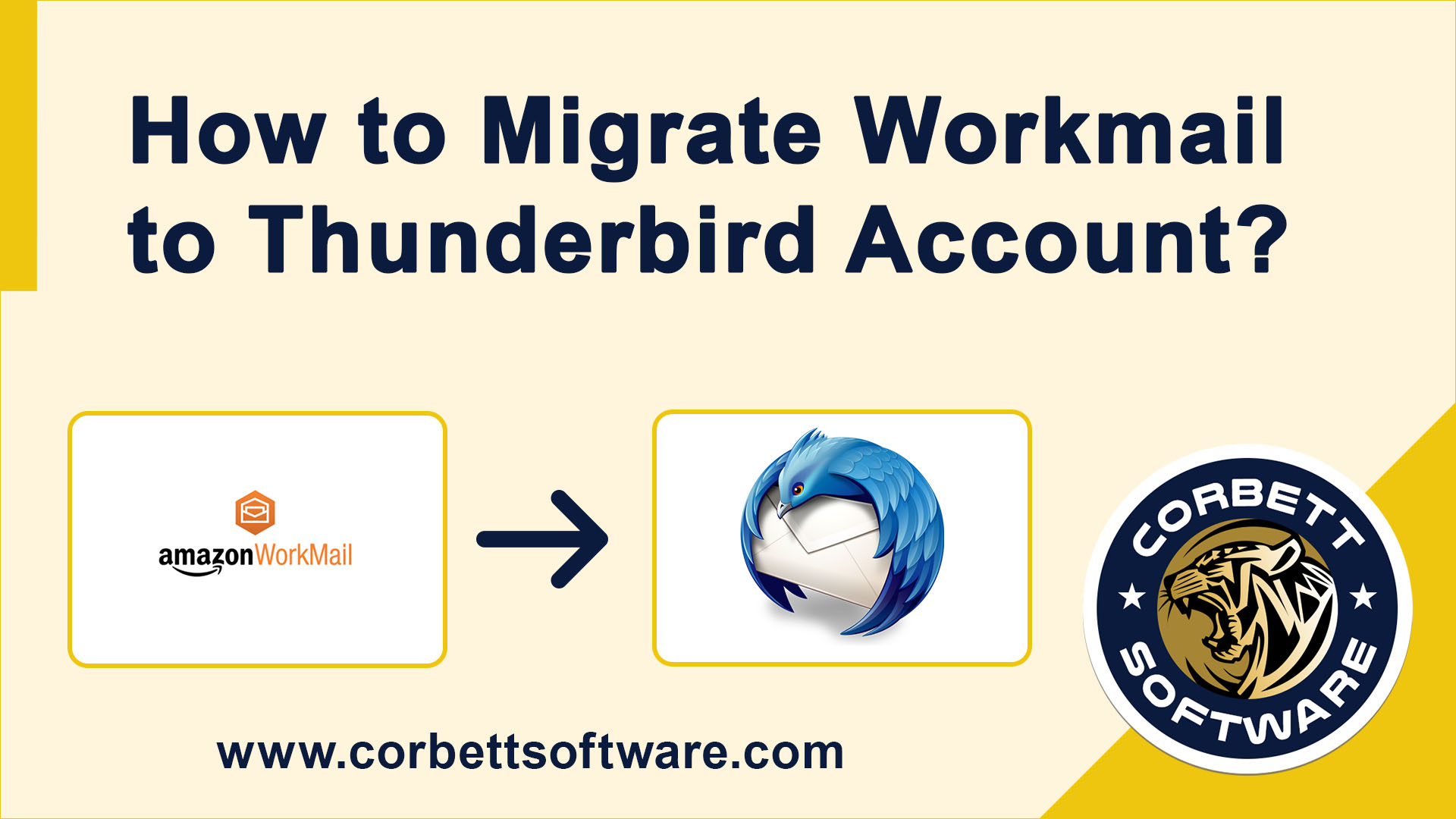 Migrate Workmail to Thunderbird
