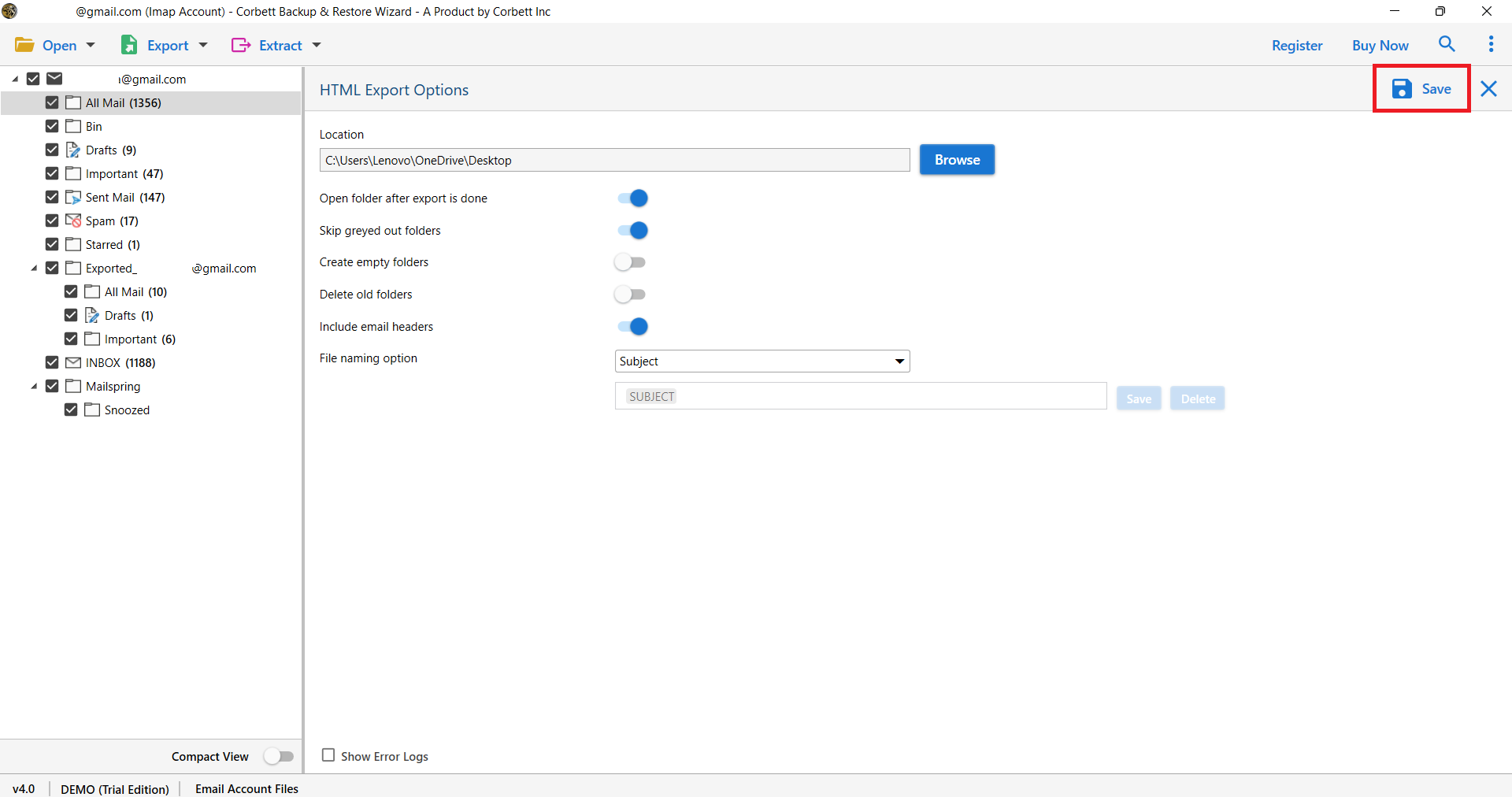 How To Convert Gmail To HTML With Attachments In Bulk 