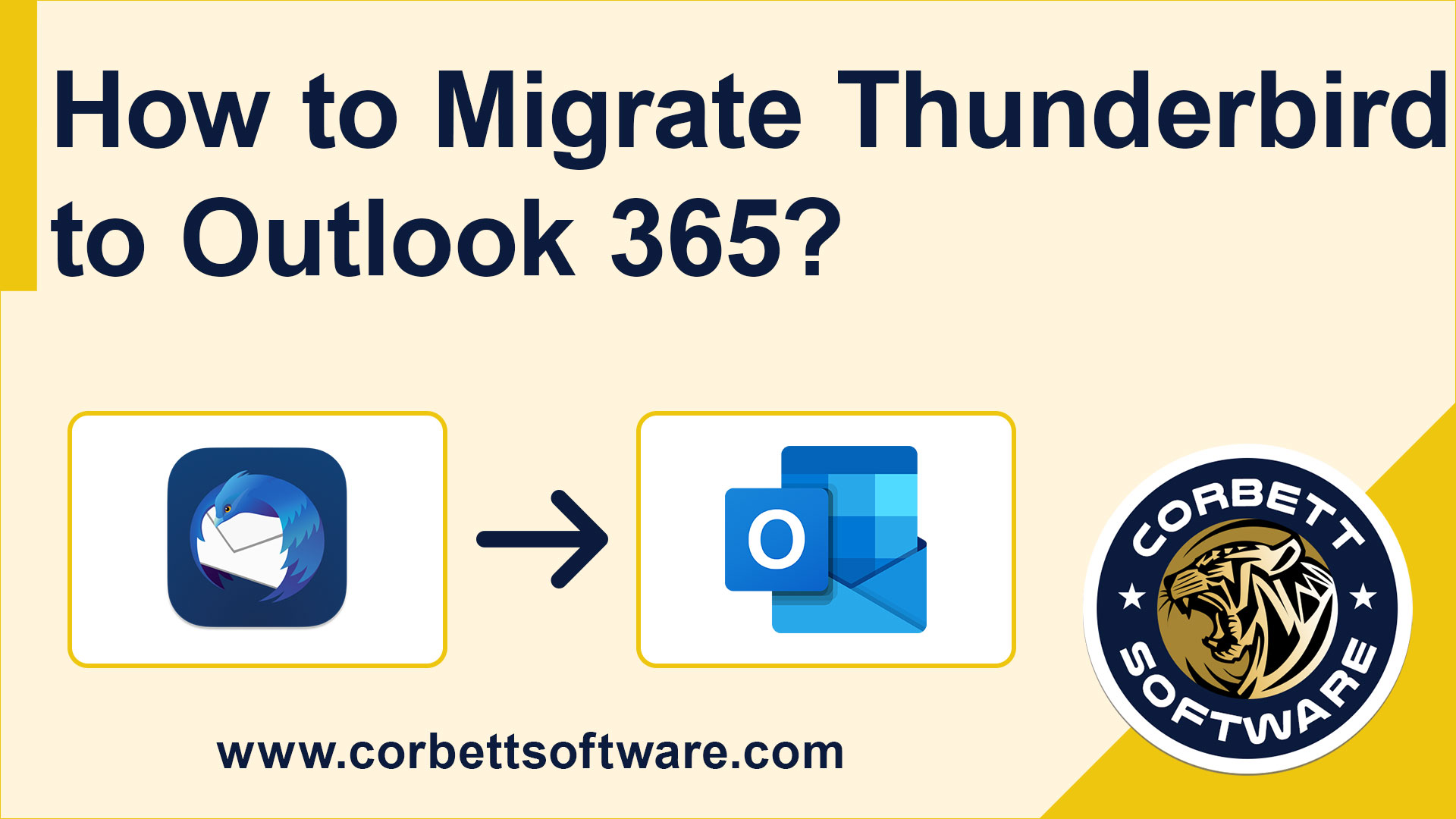 Migrate Thunderbird to Outlook 365