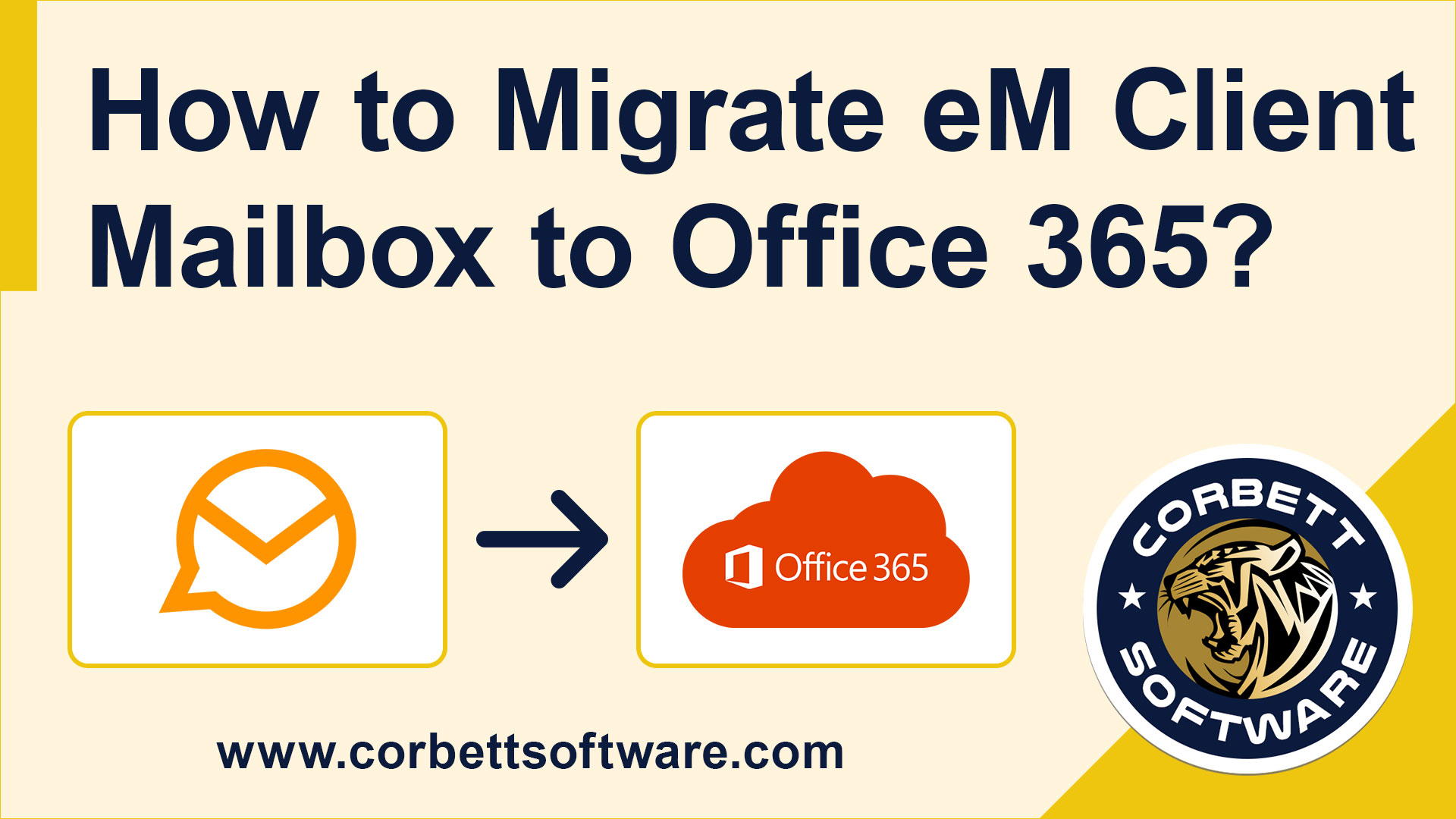 migrate eM client to Office 365