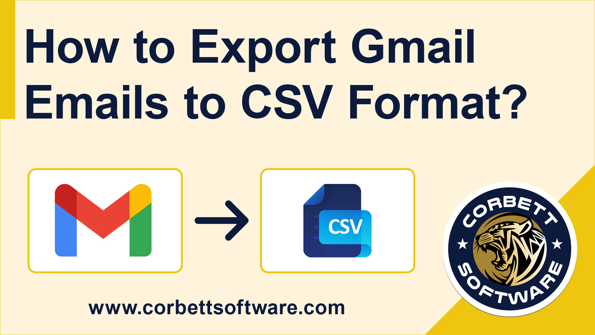 Export Gmail Emails to CSV