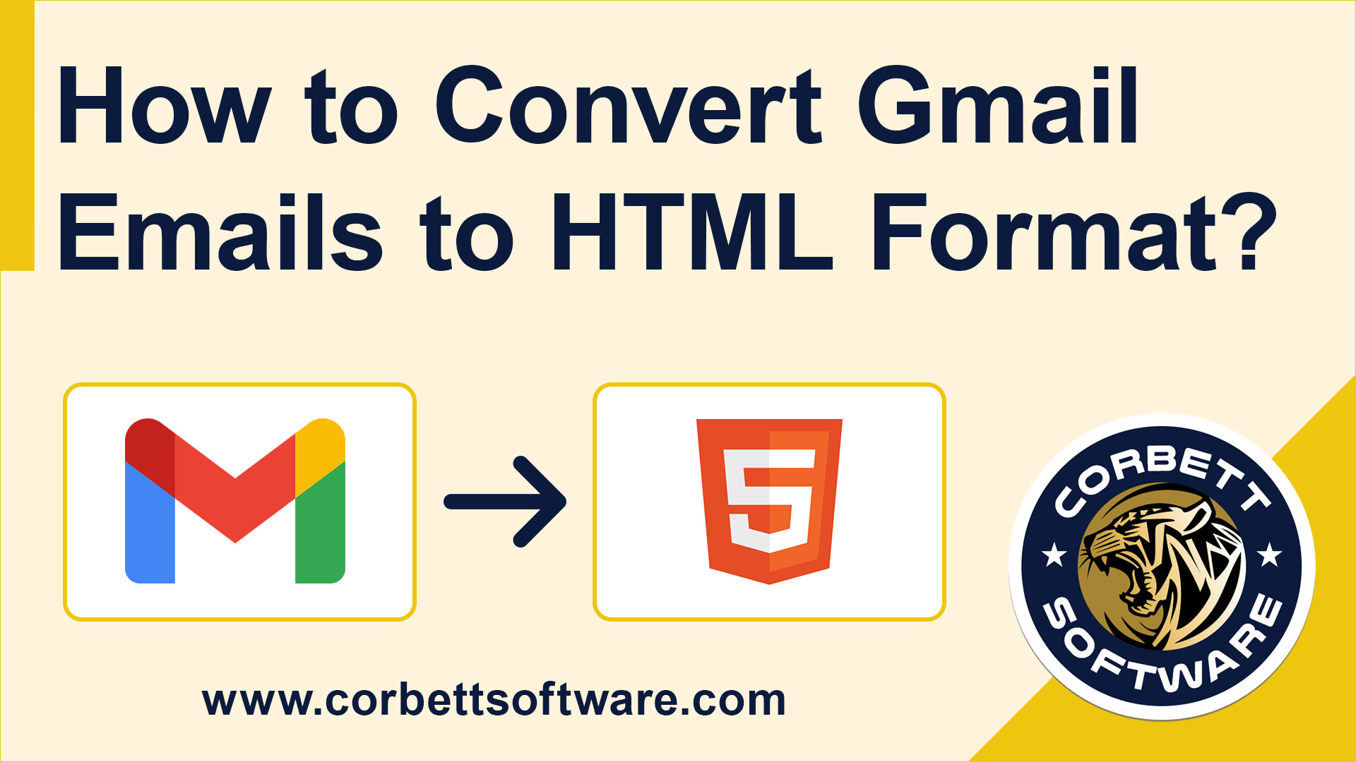 Convert Gmail to HTML