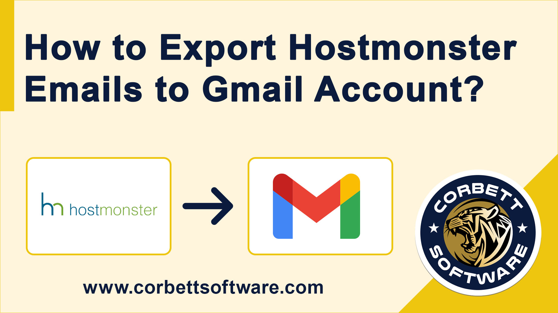 export Hostmonster to Gmail account
