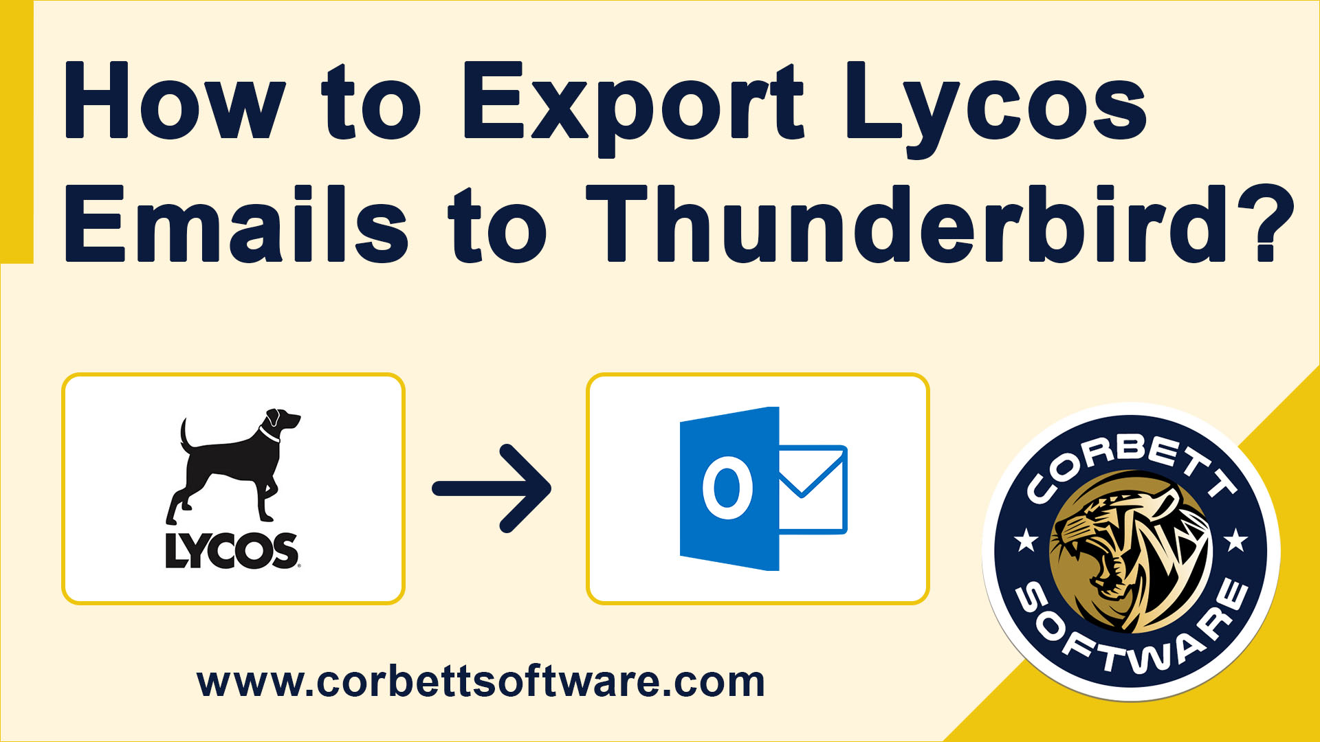 export lycos emails to Outlook