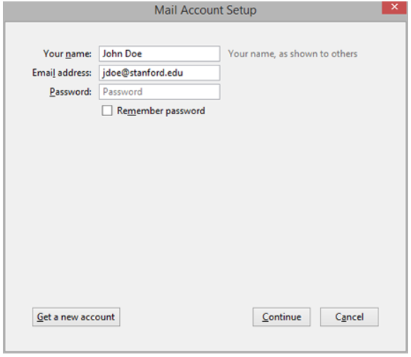Enter Office 365 account credentials