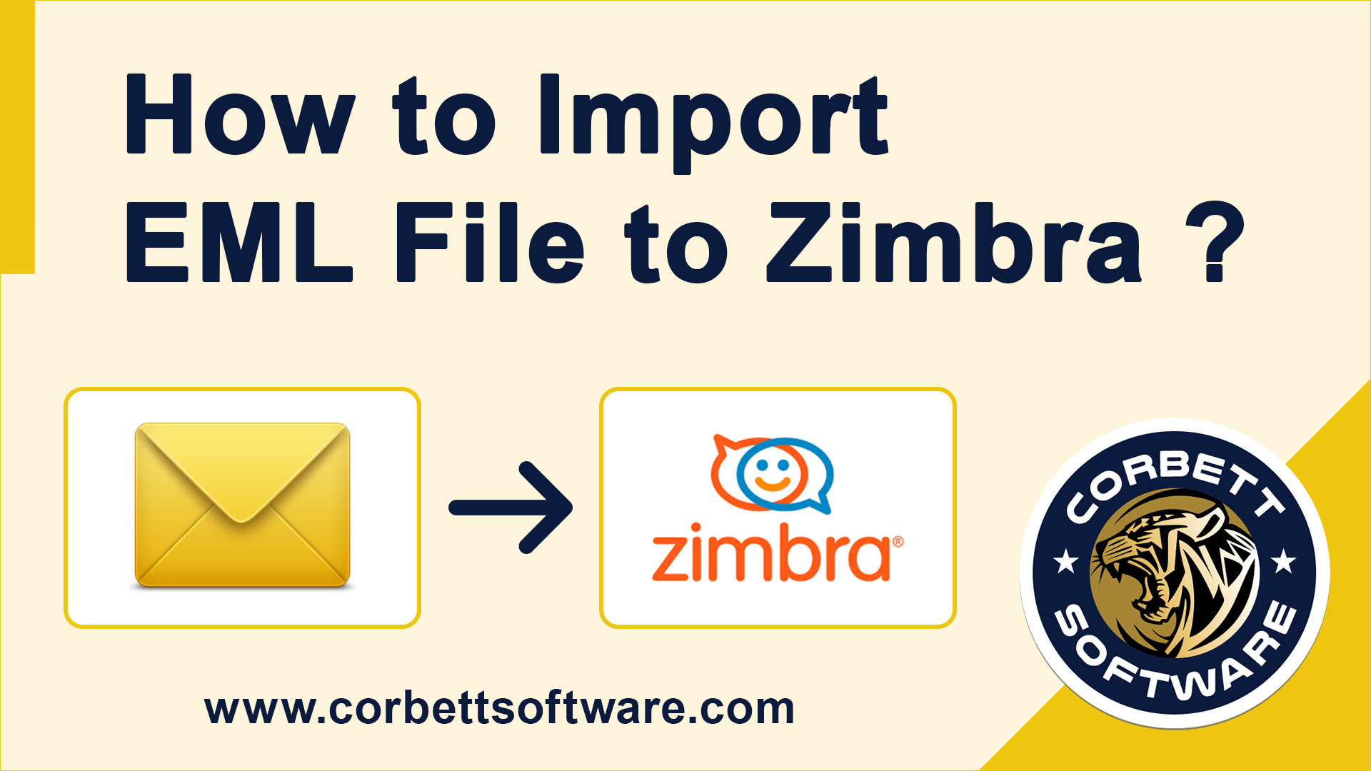 import EML file to Zimbra