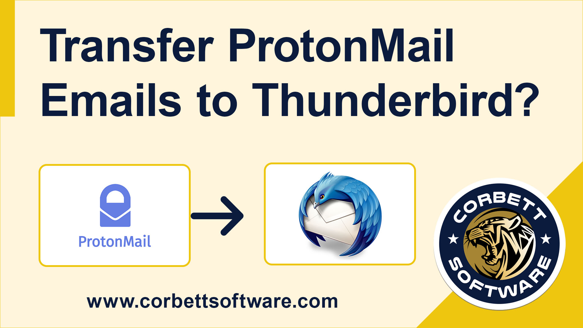 Transfer ProtonMail Emails to Thunderbird
