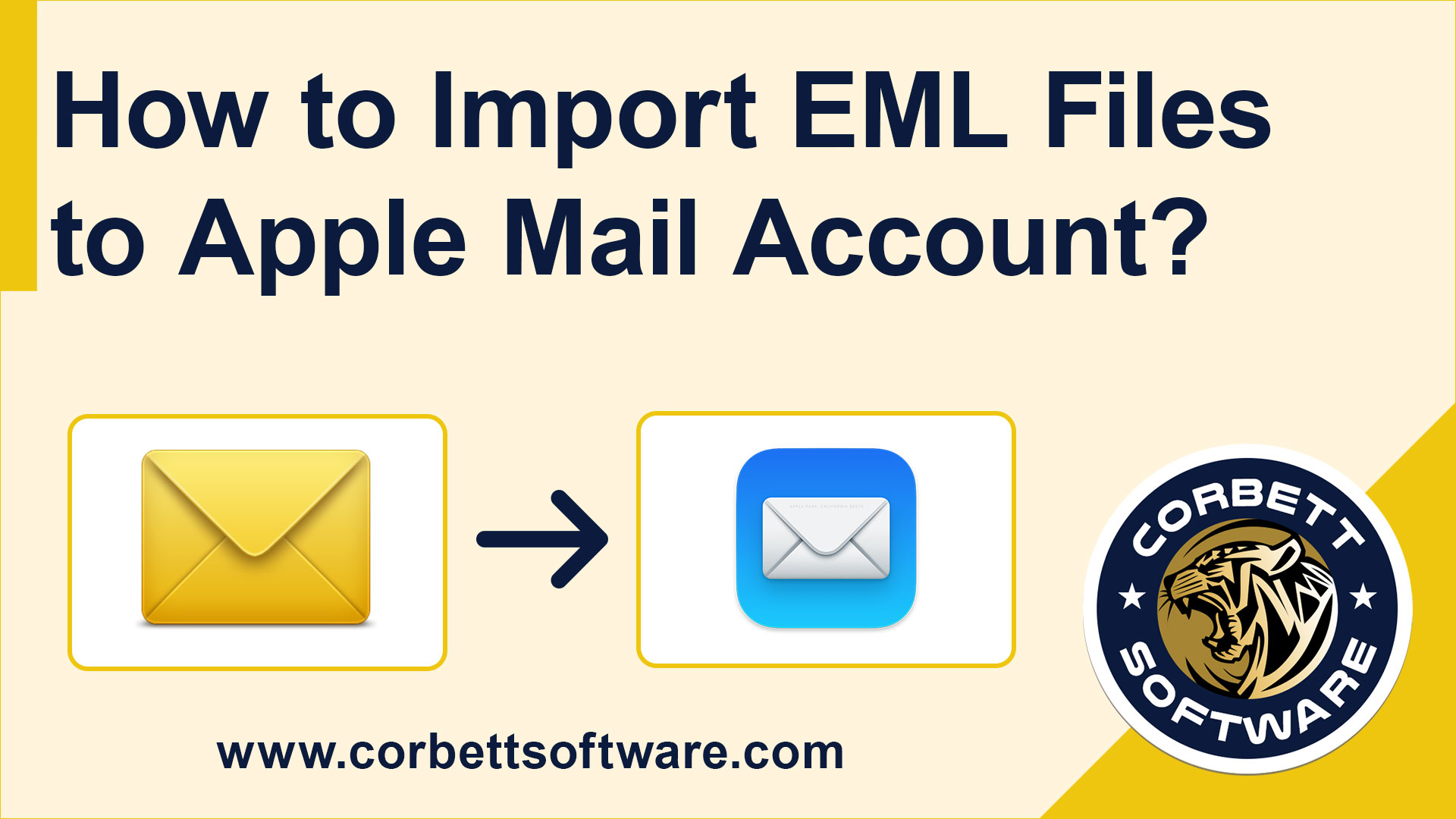 Import EML to Apple Mail