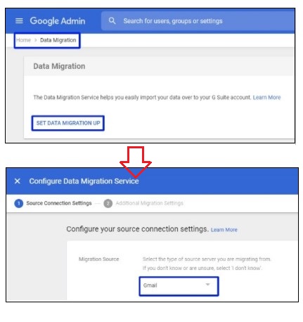migrate gmail to g suite