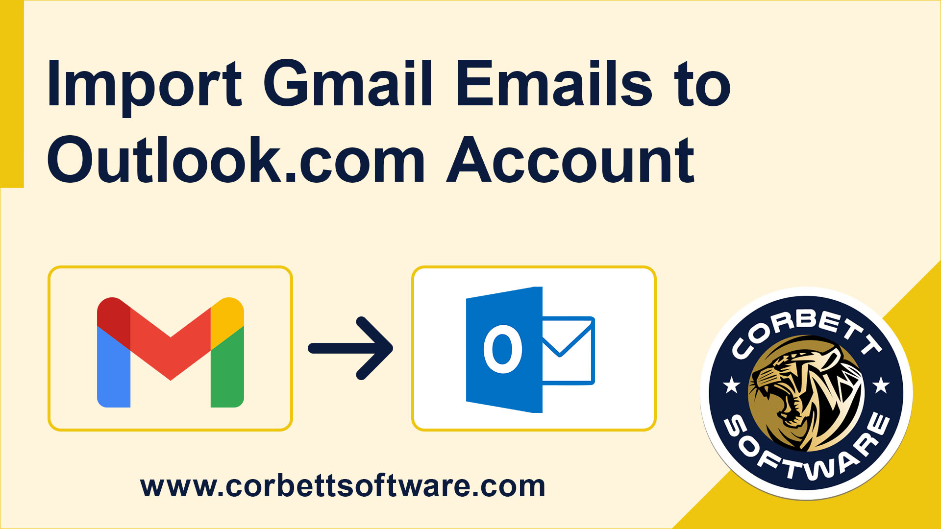 How To Import Gmail To Outlook Step By Step