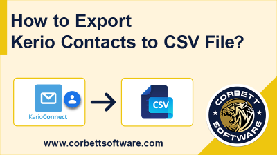 How to Export Kerio Contacts to CSV File?
