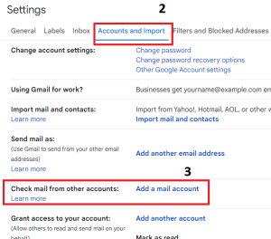 transfer rogers mail to gmail