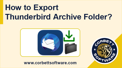 Export Thunderbird Archive Folder