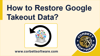 restore google takeout data