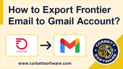 export frontier to gmail account