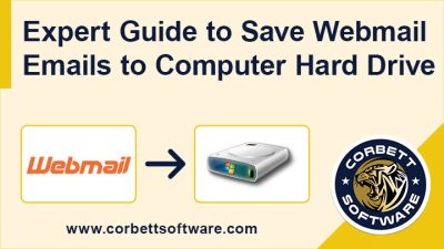 save webmail email to hard drive