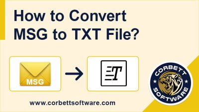 convert msg to txt file format