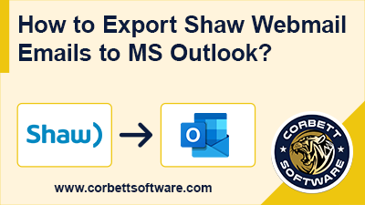 export shaw webmail to outlook