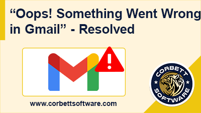 something went wrong in gmail solved