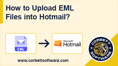 upload eml files into hotmail