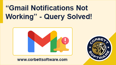 gmail notification not working
