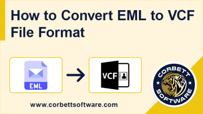 Convert eml to vcf file-format