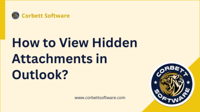 view hidden attachments in outlook