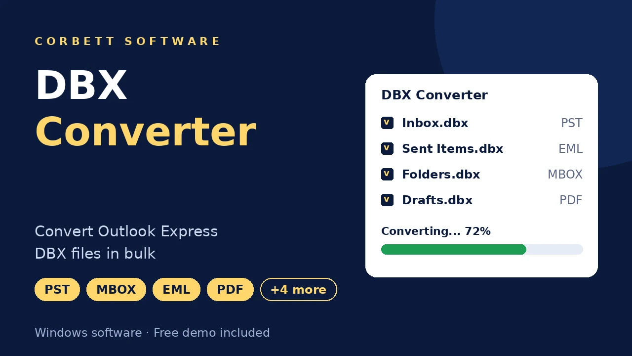 DBX Converter video walkthrough