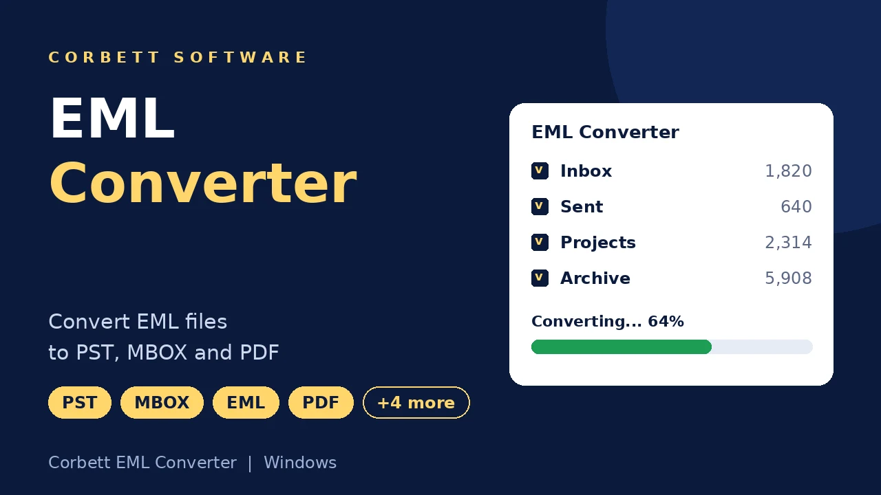 EML Converter video walkthrough