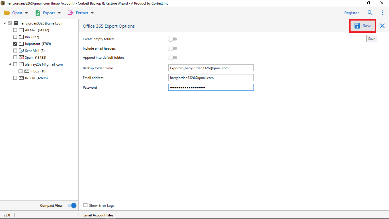 Gmail to Office 365 Migration