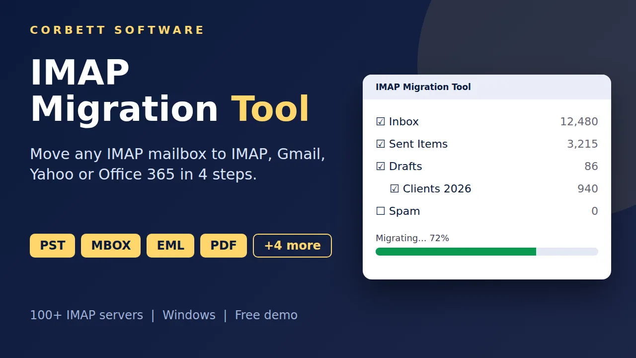 IMAP Migration Tool video walkthrough
