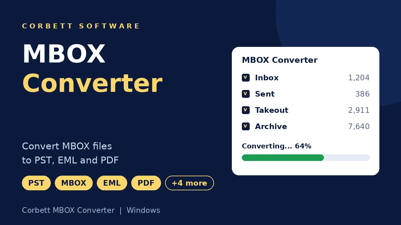 MBOX Converter video walkthrough